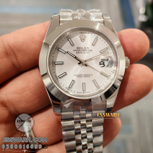 ساعة رولكس ديت جست مقاس 41 سوبر كوالتي موديل 2024...