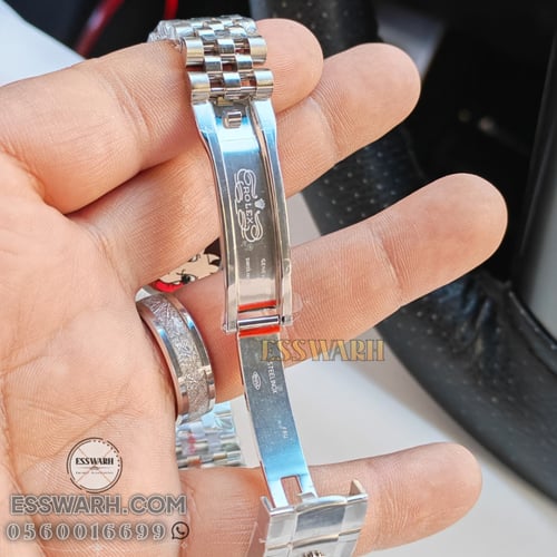 ساعة رولكس ديت جست ماستر كوالتي مكينة سويسرية مقاس...