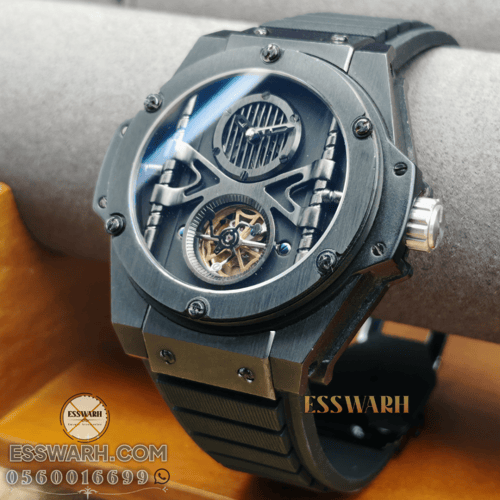 ساعة هوبلوت بيق بانق توربيون مقاس 48 سوبر كوالتي -...