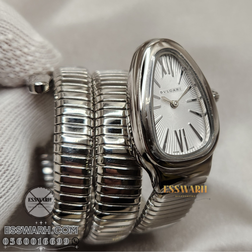 بولقاري سيربانتي توبوغاس - مقاس 30 - فضي سادة لفتي...