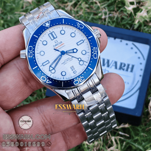 ساعة اوميقا سي ماستر دايفر 300م - مقاس 42 - مينا ا...