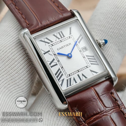 ساعة كارتير تانك موست مقاس 33.7 x 25.5 mm صغير