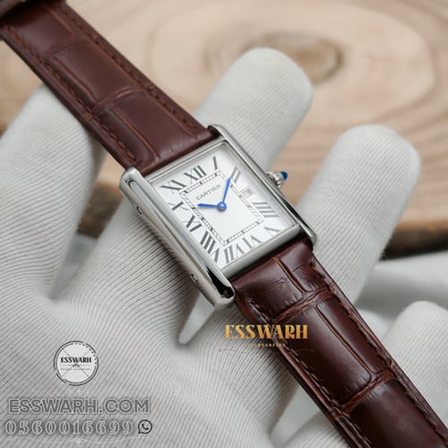 ساعة كارتير تانك موست مقاس 33.7 x 25.5 mm صغير