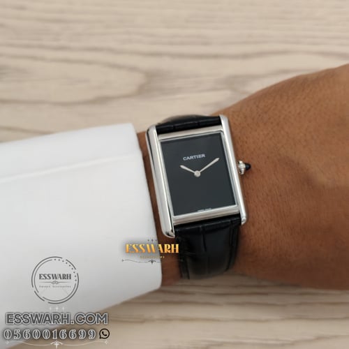 ساعة كارتير تانك موست مقاس 34.8 x 27.4 صغير