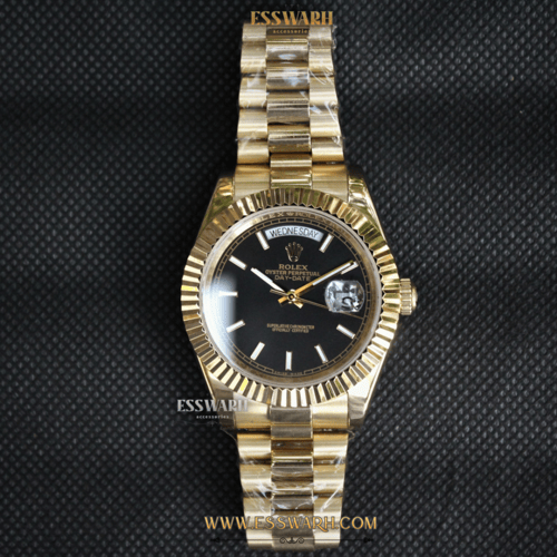 ساعة رولكس داي ديت - مقاس 41- ذهبية