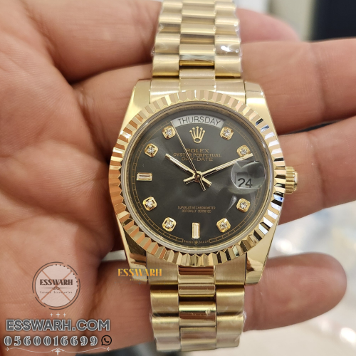 ساعة رولكس داي ديت مقاس 36 اوتوماتيك - فصوص