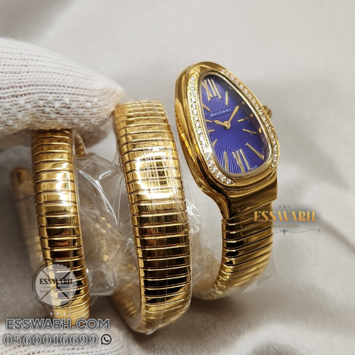 بولقاري سيربانتي توبوغاس - مقاس 30 - ذهبي فصوص لفت...