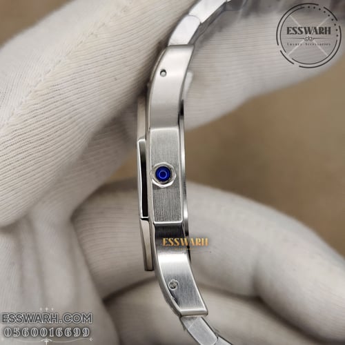 ساعة كارتير سانتوس اوكتاجون - مقاس 36 صغير - مينا...