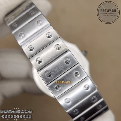 ساعة كارتير سانتوس اوكتاجون - مقاس 36 صغير - مينا...