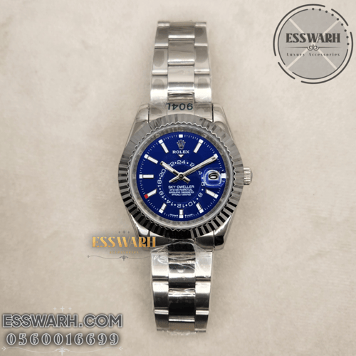 ساعة رولكس سكاي دويلر مقاس 40 - بطاريات