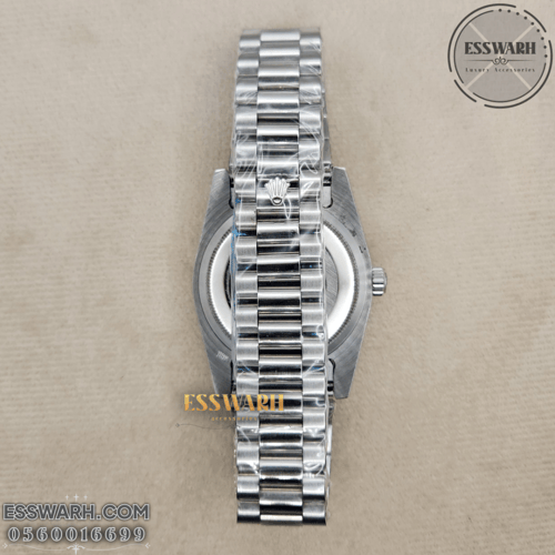 ساعة رولكس داي ديت ارقام لاتينية مقاس 36 اوتوماتيك