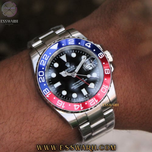 ساعة رولكس جي ام تي ماستر 2 مقاس 40 - بيبسي اوتوما...
