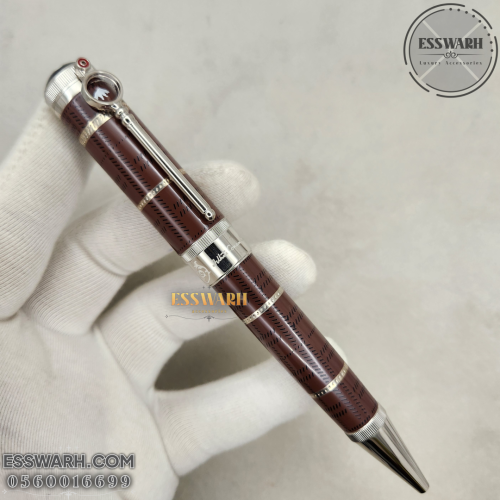 قلم مونت بلانك - السير آرثر كونان دويل لون بني خشب...