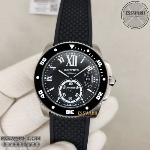 ساعة كارتير كاليبر دو كارتييه دايفر - مكينة بطاريا...