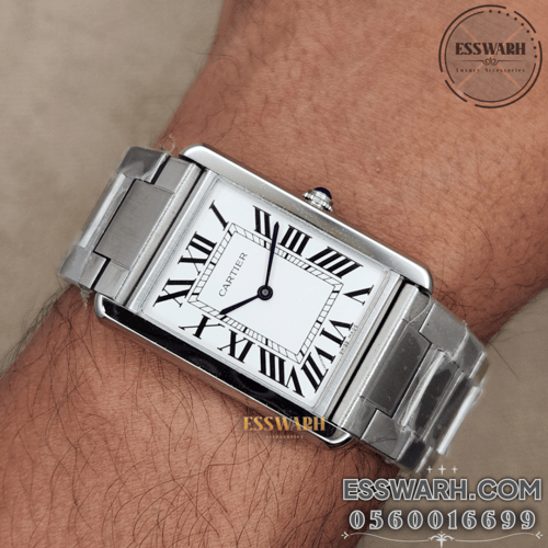 ساعة كارتير تانك سولو مقاس 34.8 x 27.4 متوسط