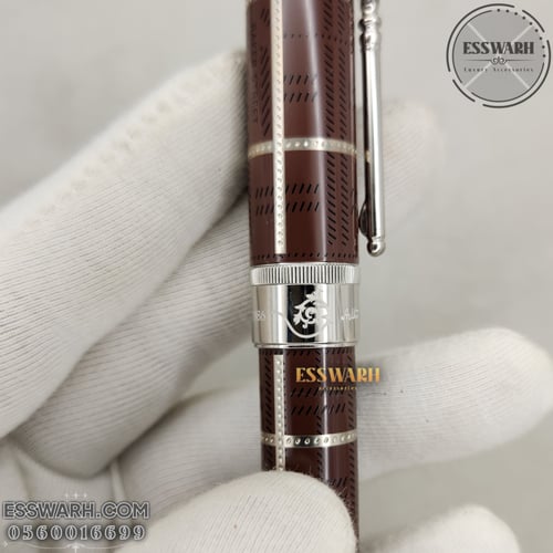 قلم مونت بلانك - السير آرثر كونان دويل لون بني خشب...