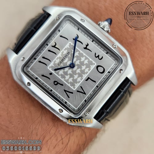 ساعة كارتير سانتوس دومو العربية مقاس 40