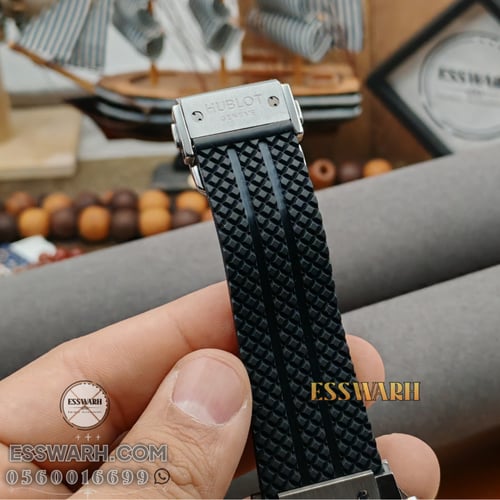هوبلوت بيق بانق مقاس 43 مينا كاربون موديل رجالي