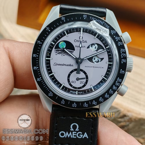 ساعة اوميقا سواتش - مقاس 40 بطاريات -موديل رقم OMG...