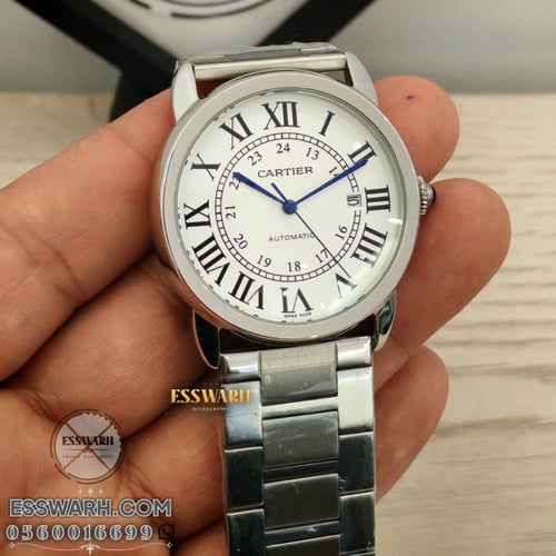 ساعة كارتير روند سولو - مكينة اوتوماتيك مقاس 42