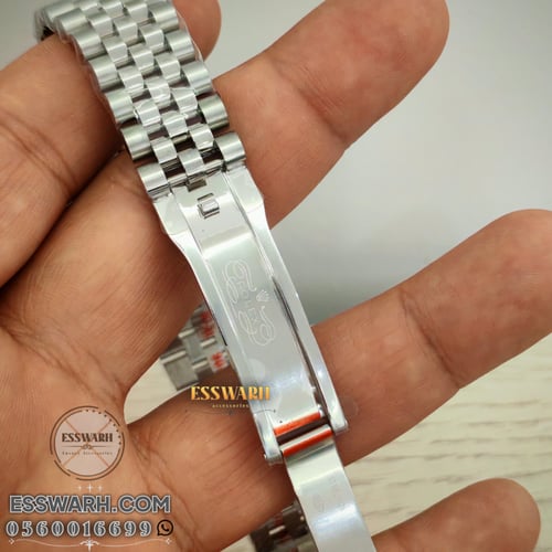 ساعة رولكس ديت جست ماستر كوالتي مكينة سويسرية مقاس...