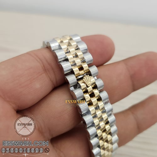 ساعة رولكس ديت جست - مقاس 36 اوتوماتيك مينا منقوش