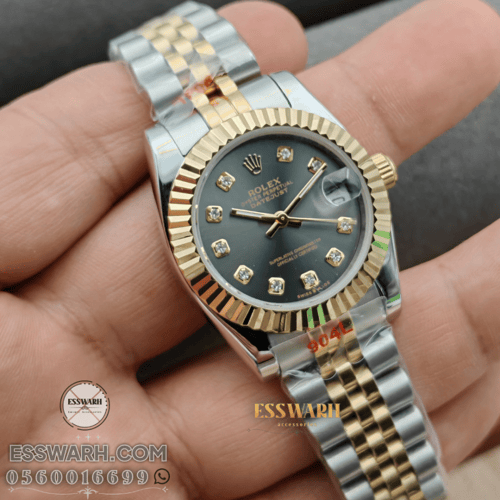 ساعة رولكس ديت جست - موديل نسائي - مقاس 31