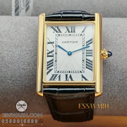 ساعة كارتير تانك موست مقاس 34.8 x 27.4 حجم متوسط ا...