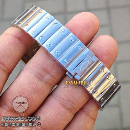 ساعة كارتير سانتوس جامبو مقاس 40 - ماستر كوالتي مك...