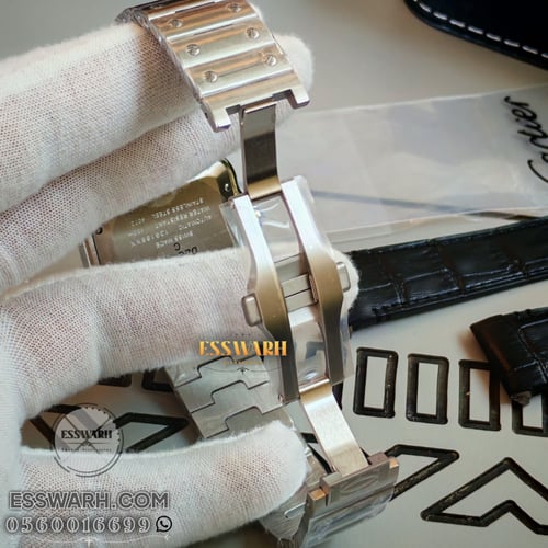 ساعة كارتير سانتوس جامبو مقاس 40 - ماستر كوالتي مك...