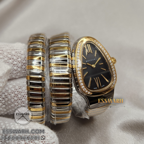 بولقاري سيربانتي توبوغاس - مقاس 30 - فضي و ذهبي فص...