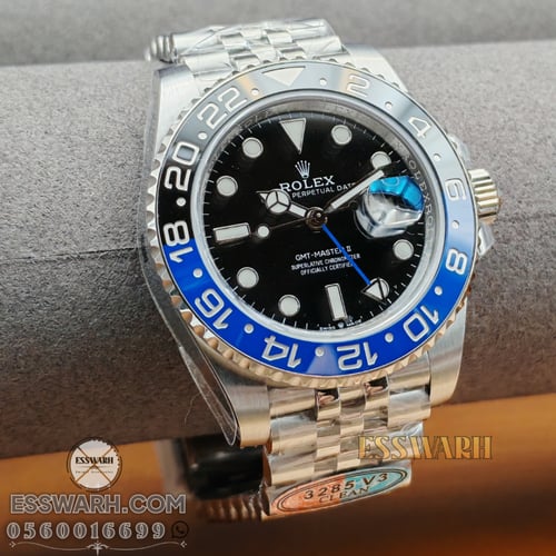 ساعة رولكس جي ام تي ماستر 2 باتمان - ماستر كوالتي...