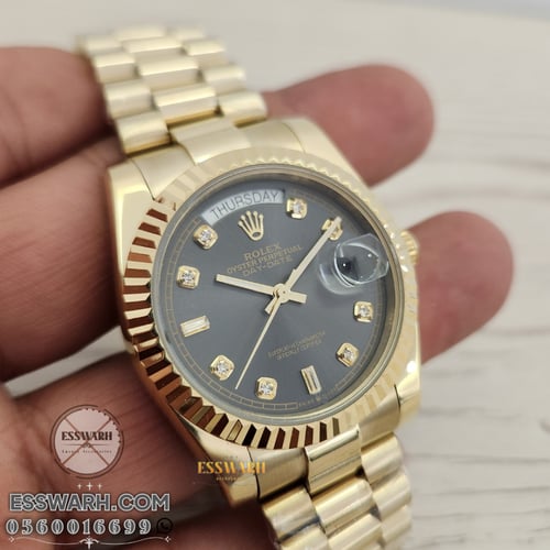 ساعة رولكس داي ديت مقاس 36 اوتوماتيك - فصوص
