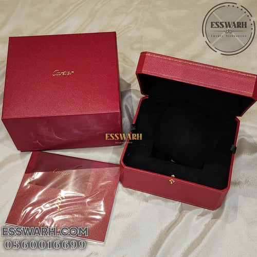 علبة ساعة كارتير طبق الاصل مع الملحقات و الكيس - ا...