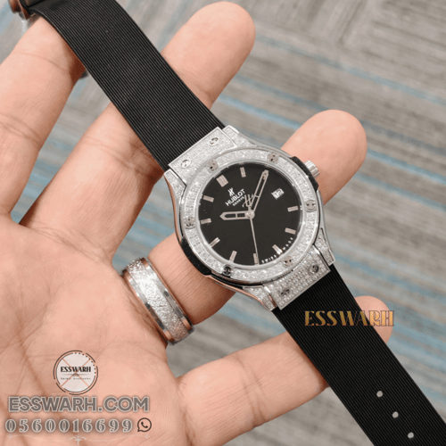 ساعة هوبلوت كلاسيك فيوجن - موديل نسائي مقاس 38 ملم...