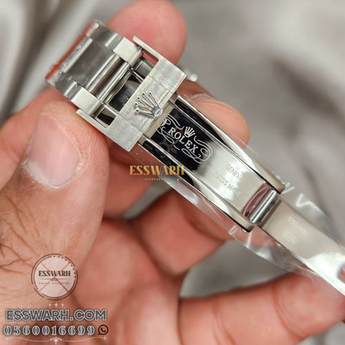 ساعة رولكس اكسبلورار 2 - GMT - مقاس 41 - مينا أسود