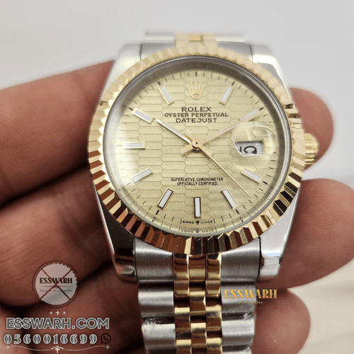 ساعة رولكس ديت جست - مقاس 36 اوتوماتيك - خلية