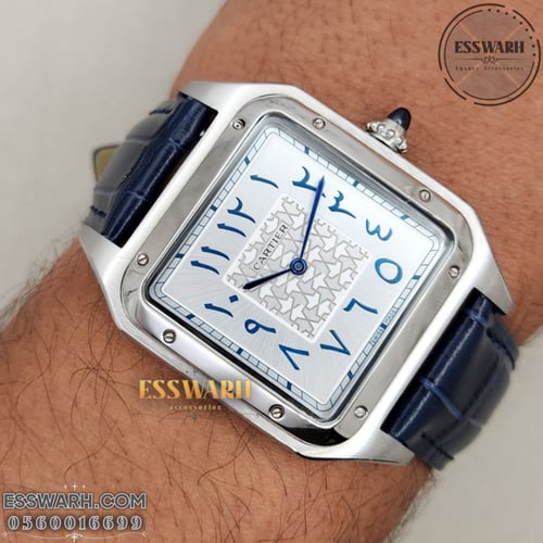 ساعة كارتير سانتوس دومو العربية مقاس 40