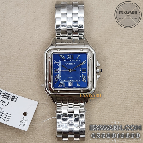 ساعة كارتير سانتوس دومو - بطاريات سير استانليس ستي...