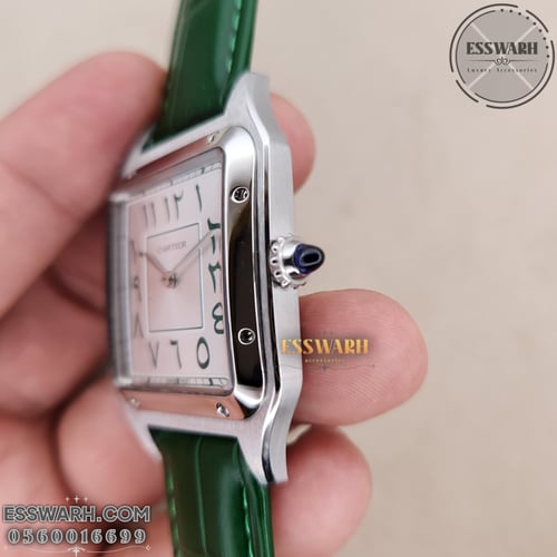 ساعة كارتير سانتوس دومو العربية مقاس 40