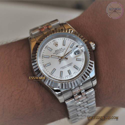 ساعة رولكس ديت جست مقاس 41 بطاريات