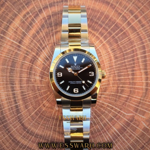 ساعة رولكس اكسبلورار - لونين مقاس 36 اوتوماتيك