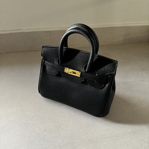 بيركن 20سم - لون اسود معدن ذهبي