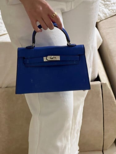 سمول باق 22سم - لون ازرق نيلي