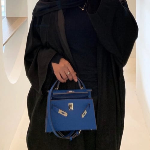 ميني باق 19 سم - لون ازرق نيلي