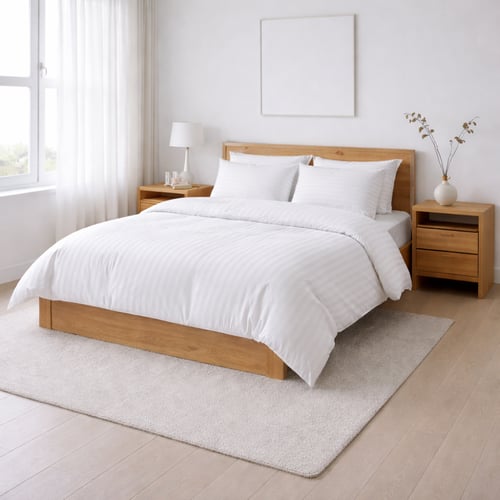 مفرش فندقي ٧ قطع فخم