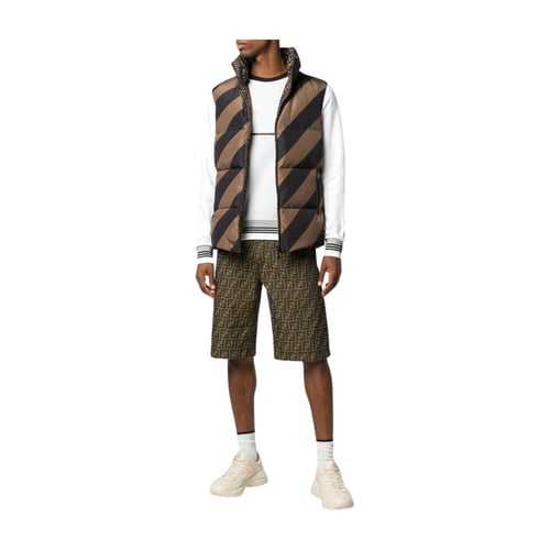 جاكيت كت بومبر فندي