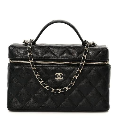 شنطة شانيل | Chanel Leather Vanity Shoulder bag