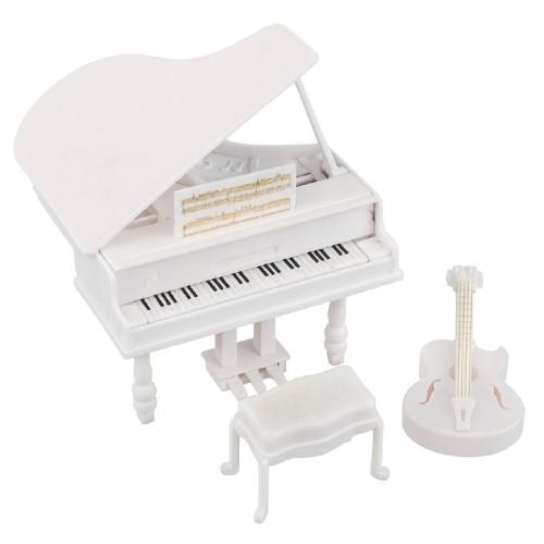 مجسم ديكور بيانو وجيتار