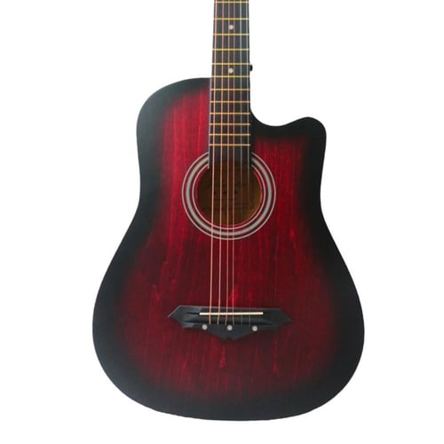 جيتار اكوستيك ماركة جودي ستار لون احمر